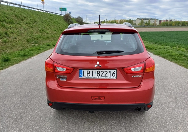 Mitsubishi ASX cena 45900 przebieg: 93500, rok produkcji 2014 z Mosina małe 326